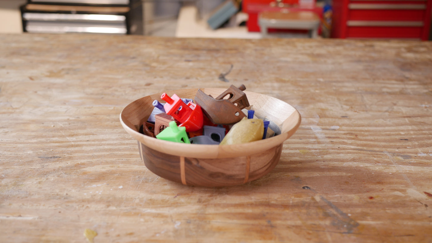Hand Turned Wooden Bowl