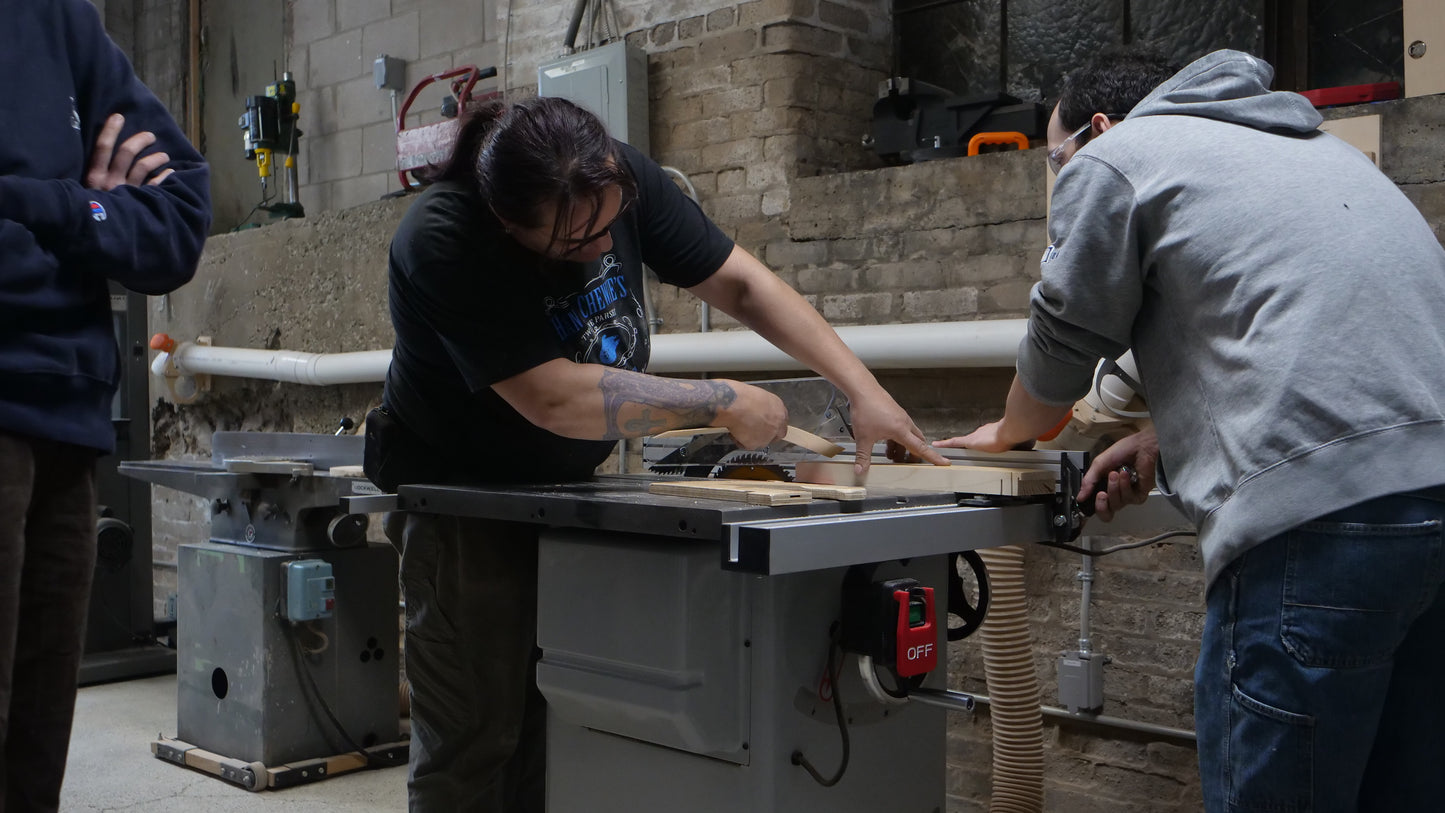 In-Depth Intro to Woodworking Mar 15 [Sundays - 6 week Intensive]