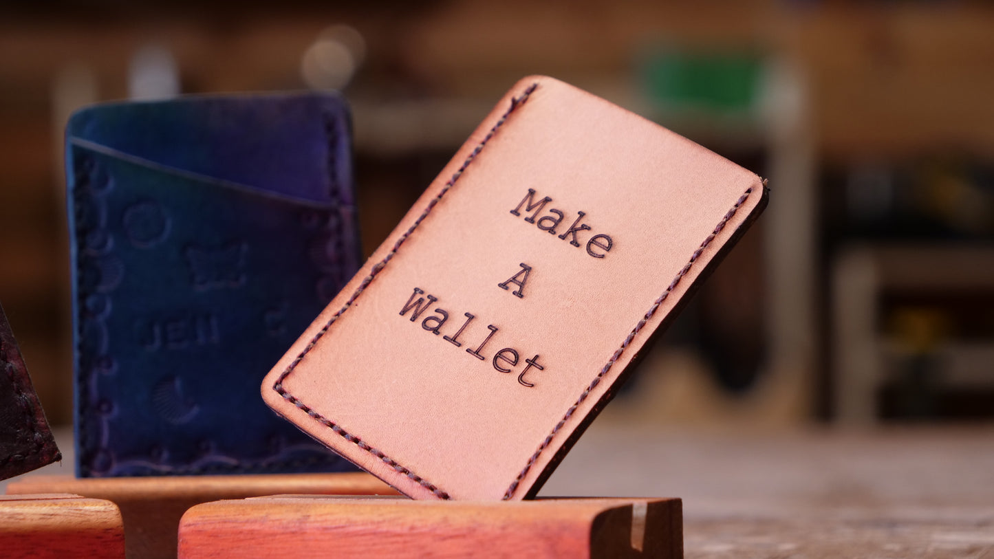 Leathercraft Make a Wallet - Oct 16 [Tool Library Members]