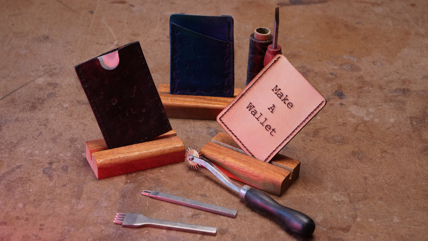 Leathercraft Make a Wallet - Oct 16 [Tool Library Members]