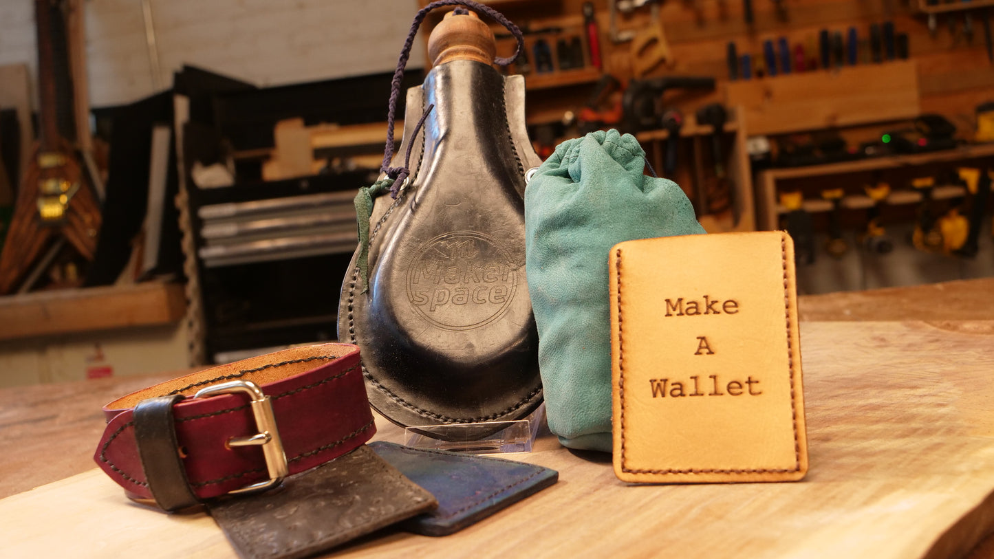 In Depth Leathercraft Intro - Mar 26 [Thursdays - 4 week program]