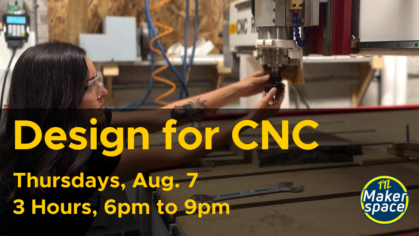 In-Depth CNC Milling Aug 7  [Thursdays - 6 Week Comprehensive]