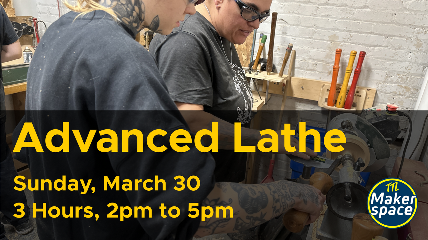 Comprehensive Lathe March 30 [Sundays 6 Week Intensive]
