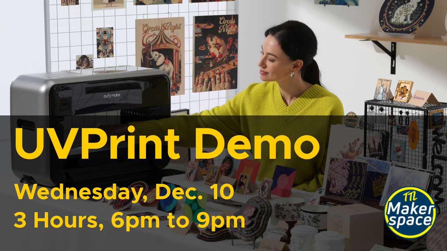 UVPrinting Demo by EufyMake Dec. 10