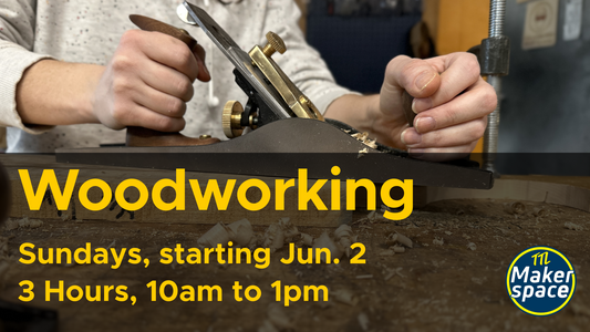 In-Depth Intro to Woodworking June 2 [Sundays - 6 week Intensive]