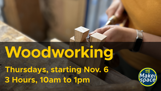 In-Depth Intro to Woodworking Nov 6 [Thursdays - 6 week Intensive]