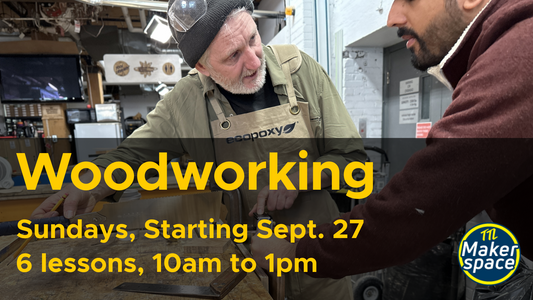 In-Depth Intro to Woodworking Sept. 27 [Sundays - 6 week Intensive]