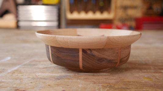 Hand Turned Wooden Bowl